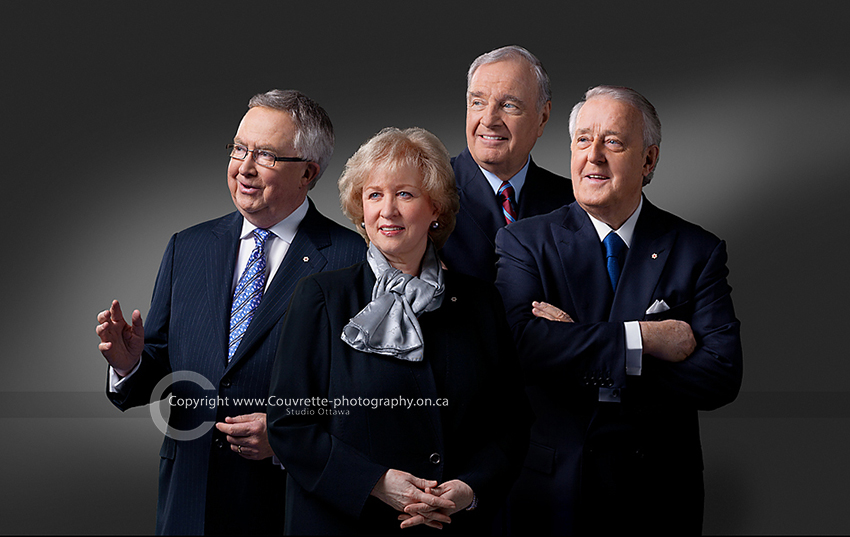 Joe Clark Kim Campbell Paul Martin Brian Mulroney Canadian Prime Ministers.